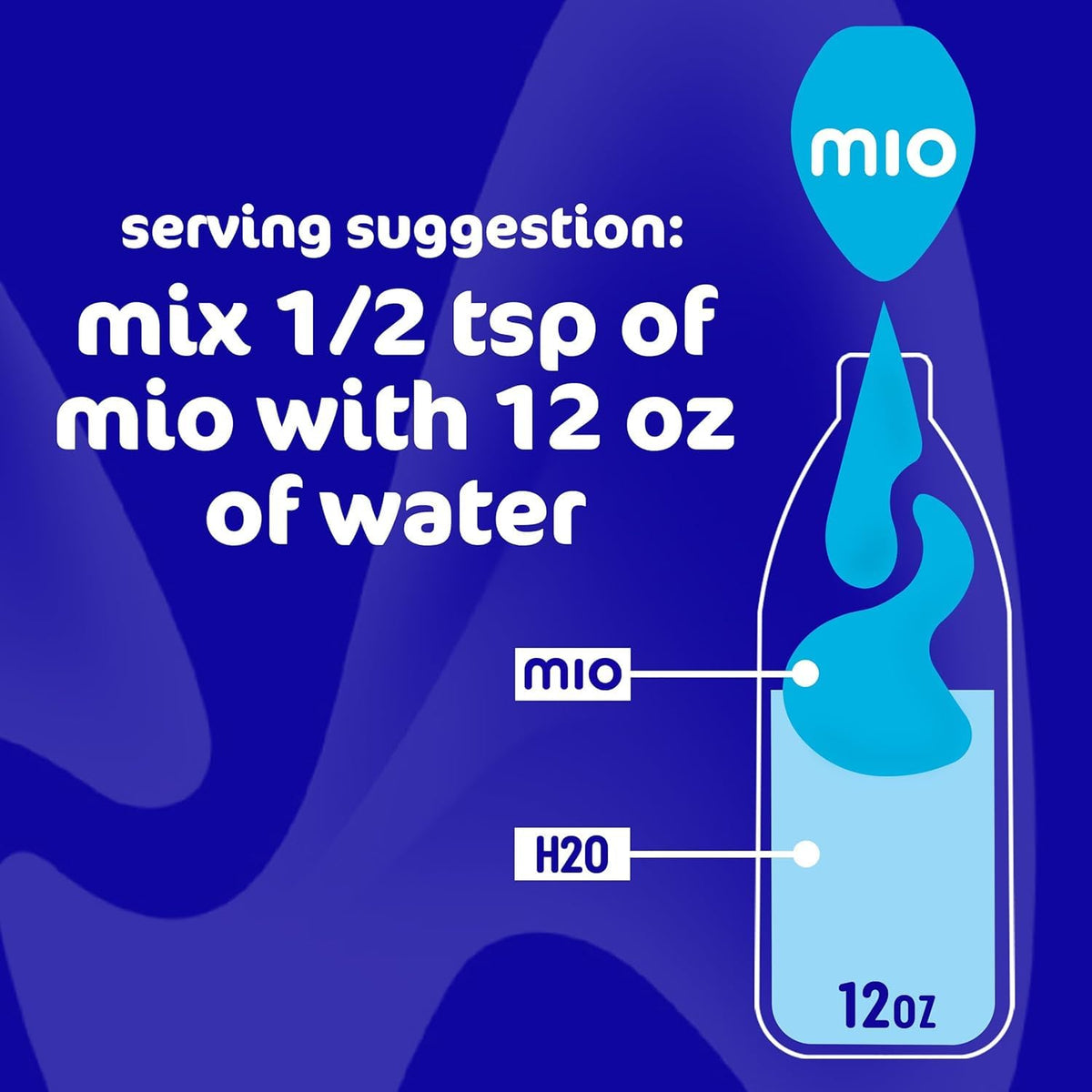 Mio Vitamins Liquid Water Enhancer – Orange Tangerine, 8-Pack (1.62 oz Each)