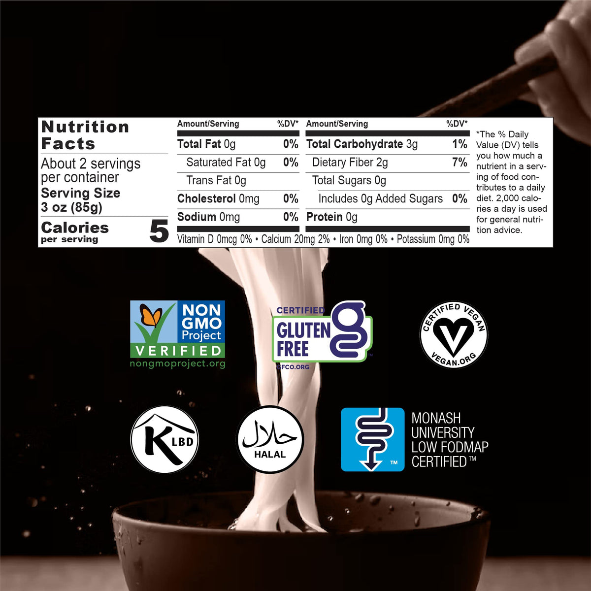 Miracle Noodle Fettuccine Konjac Noodles - Zero Calorie, Gluten Free, Keto, Non-GMO - 7 oz (6-Pack)
