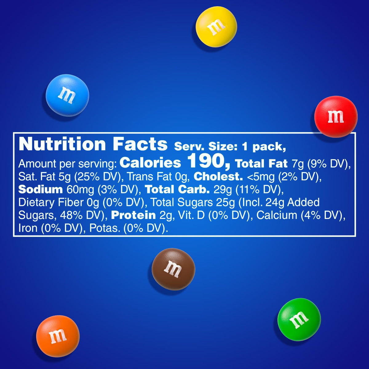 M&M'S Caramel Chocolate Candy — Real Caramel & Milk Chocolate, 24 Pouches (1.41 oz Each)