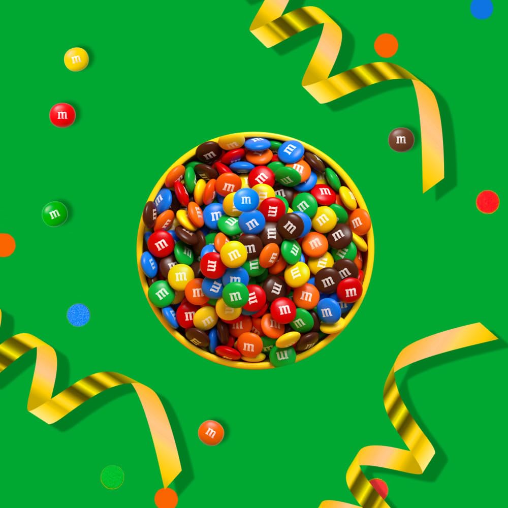 M&M'S MINIS Milk Chocolate Candy — 3 lb Bulk Bag for Baking & Decorating | M&M'S