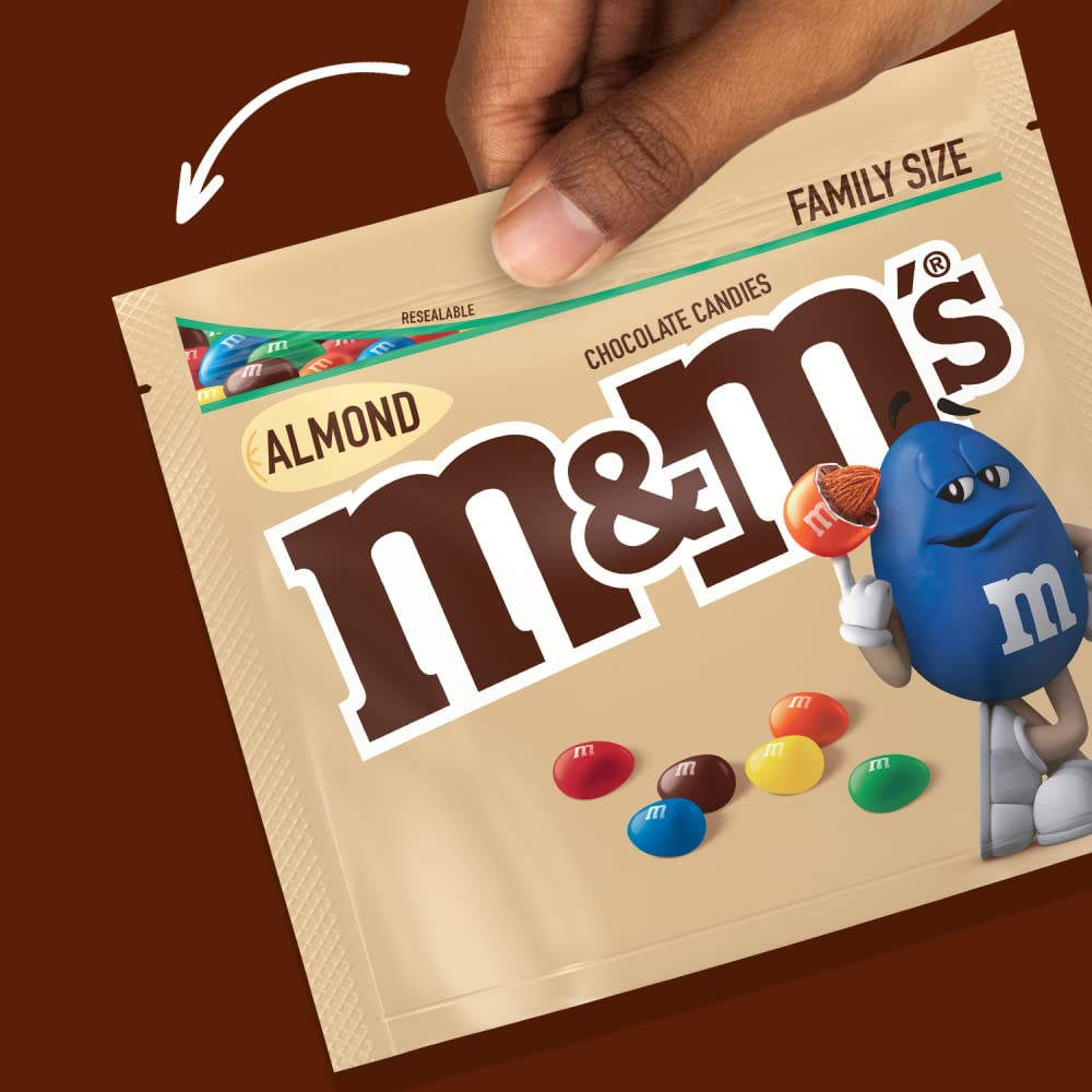 M&M'S Almond Milk Chocolate Candy – Sharing Size 8 x 8.6 oz