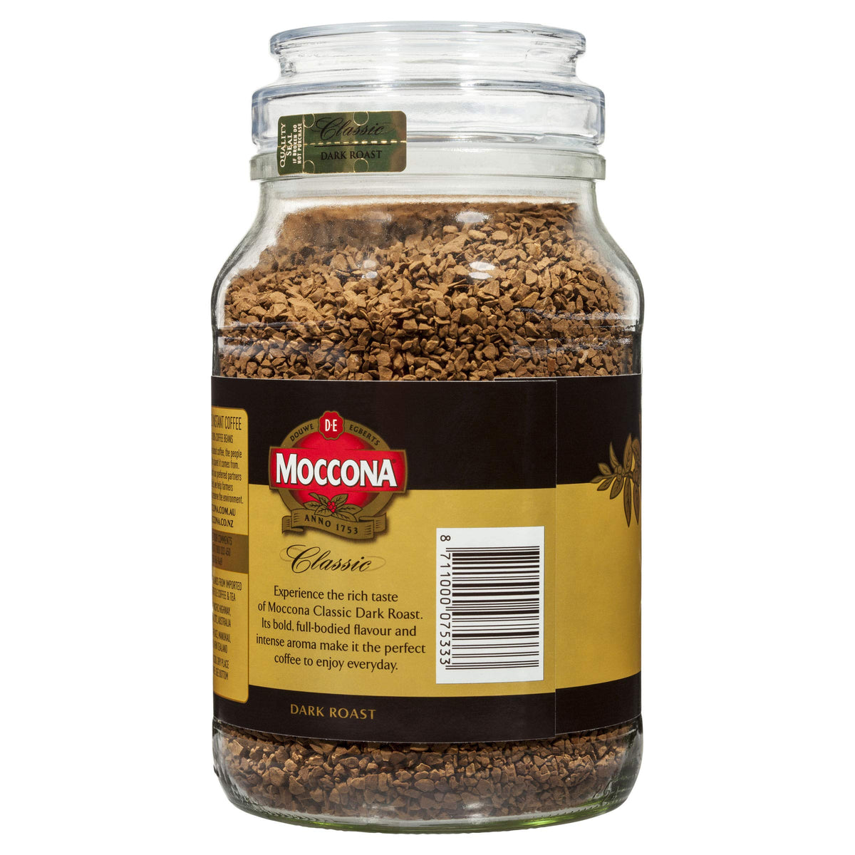 Moccona Dark Roast Classic 8 – Bold Flavor & Intense Aroma (400g)
