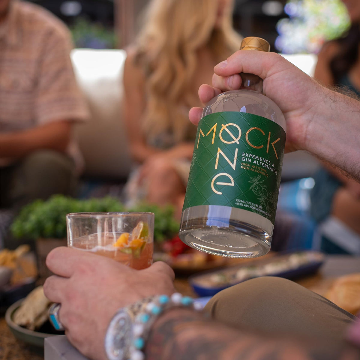 MOCK ONE Non-Alcoholic Gin — Zero-Proof Craft Spirit from Breckenridge Distillery | 750ml USA