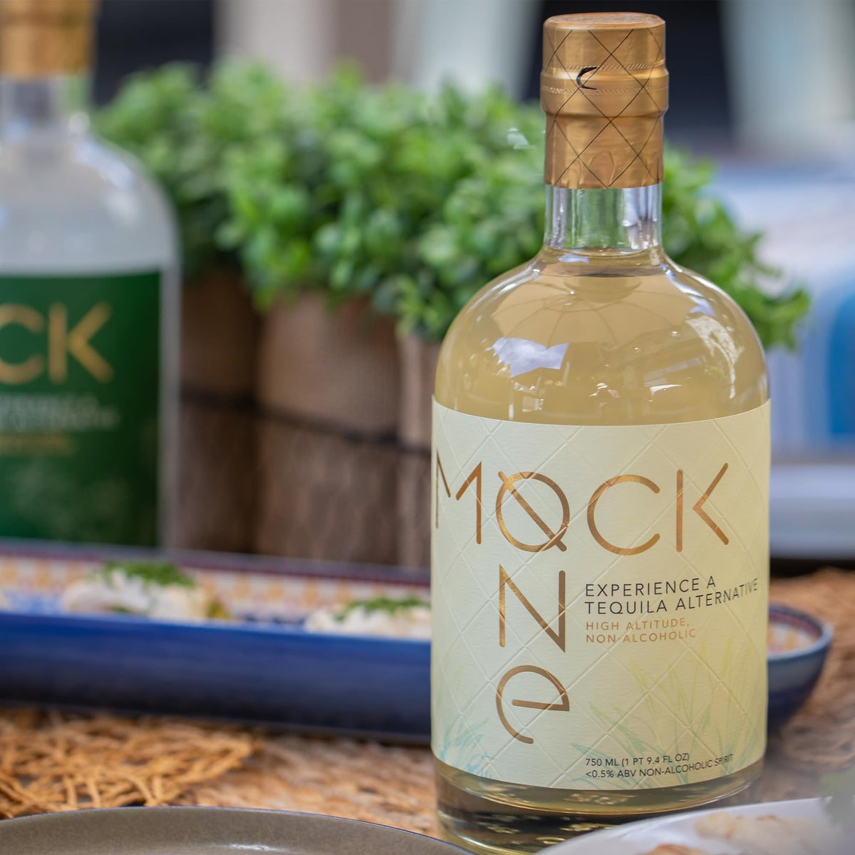 MOCK ONE Non-Alcoholic Tequila – Zero-Proof Craft by Breckenridge Distillery | 750ml