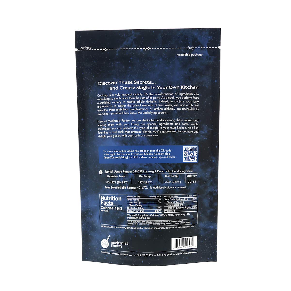 Modernist Pantry NH Pectin – Vegan Gluten-Free, 400g / 14oz