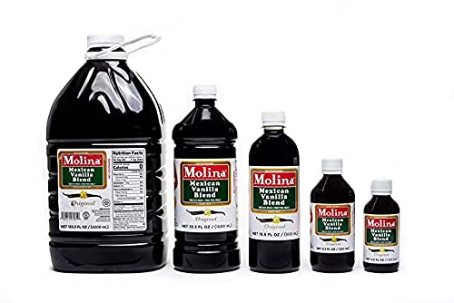 Molina Vanilla Original Blend – Mexican Vanilla 133.3 fl oz / 4000 ml