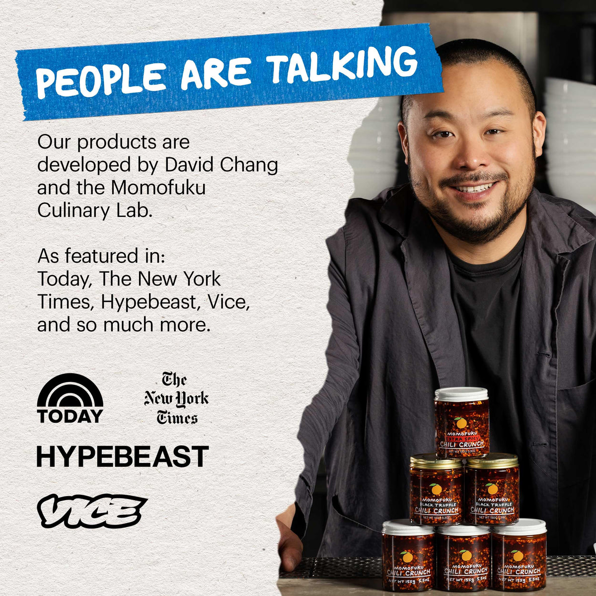 Momofuku Umami Essentials Starter Pack by David Chang — Original Chili Crunch, Soy Sauce & Savory Salt