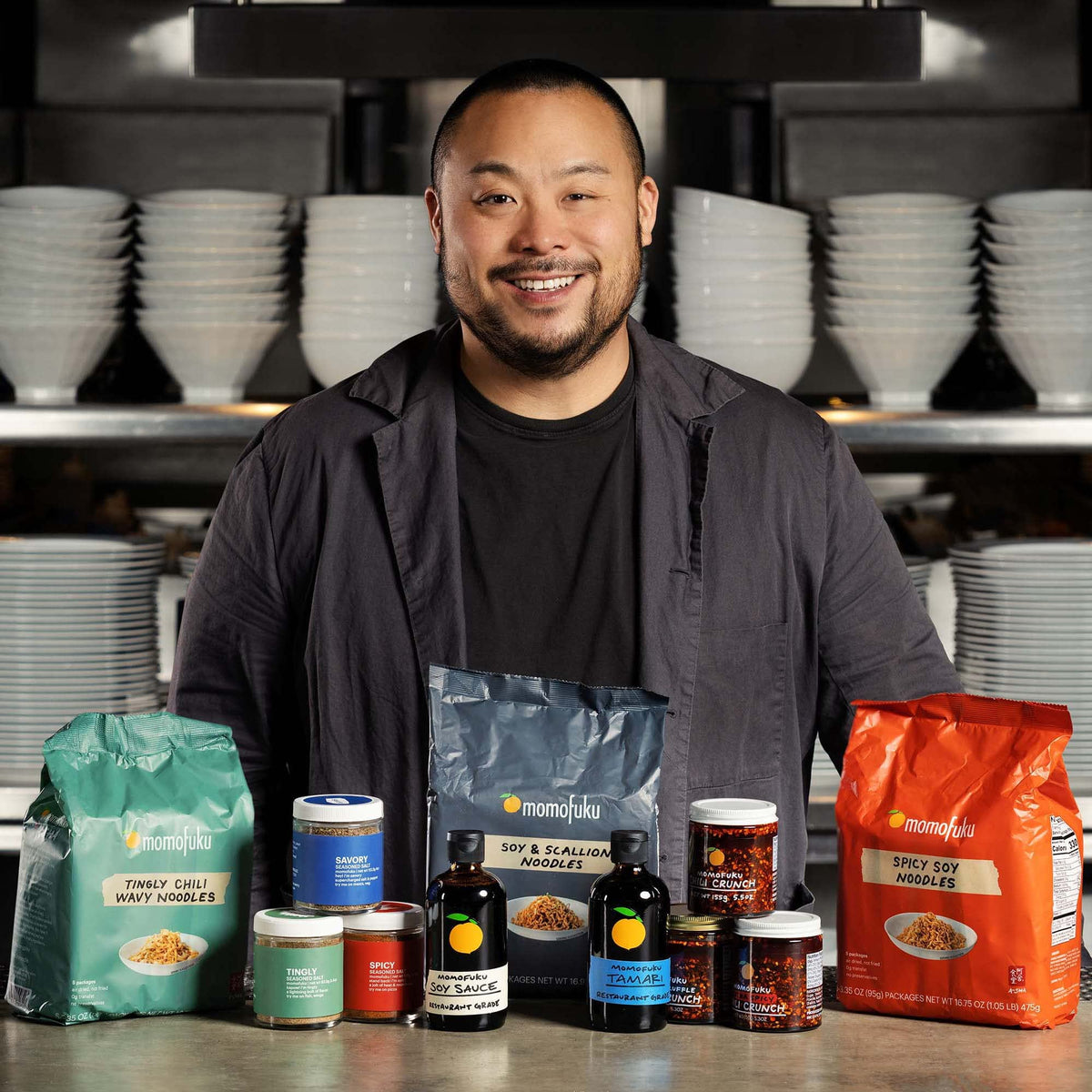 Momofuku Umami Essentials Starter Pack by David Chang — Original Chili Crunch, Soy Sauce & Savory Salt