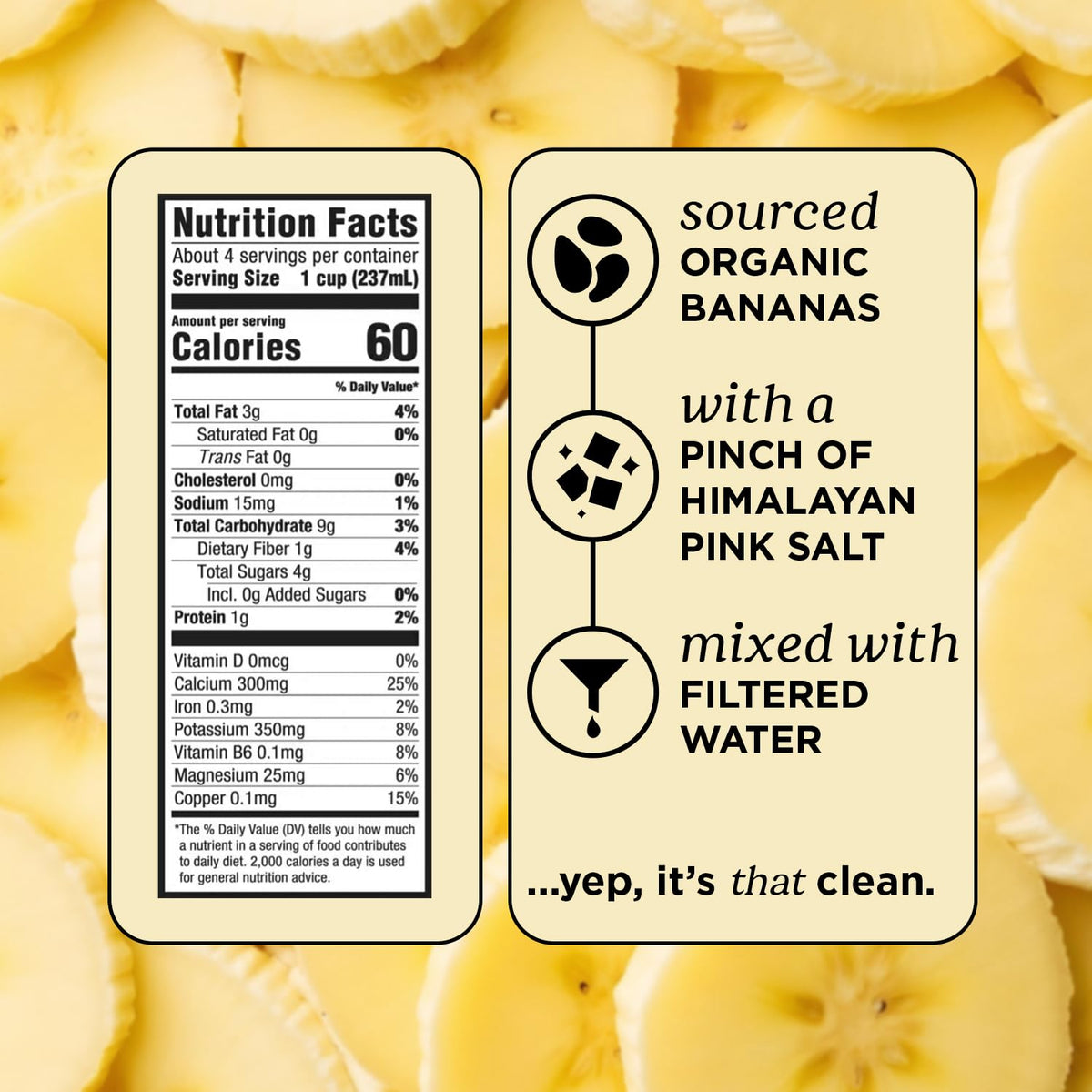 Mooala Organic Original Bananamilk – 32 oz (Pack of 6) | Shelf-Stable Non-Dairy
