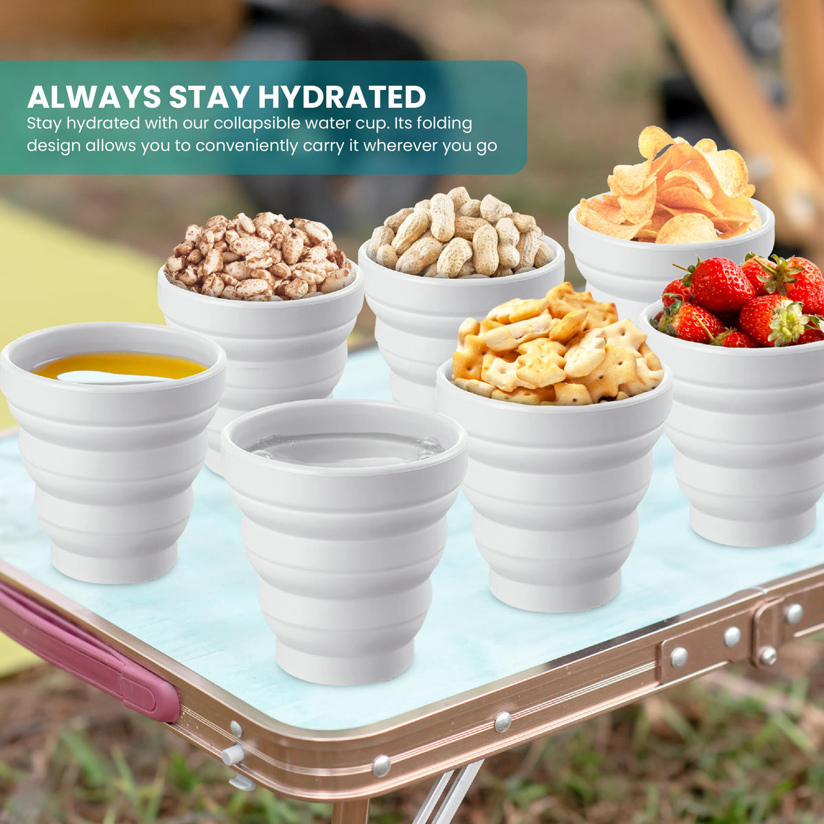 Kirkland Signature Praline Pecans 2.5 lb + MORALZA 200ml Silicone Collapsible Cup Bundle