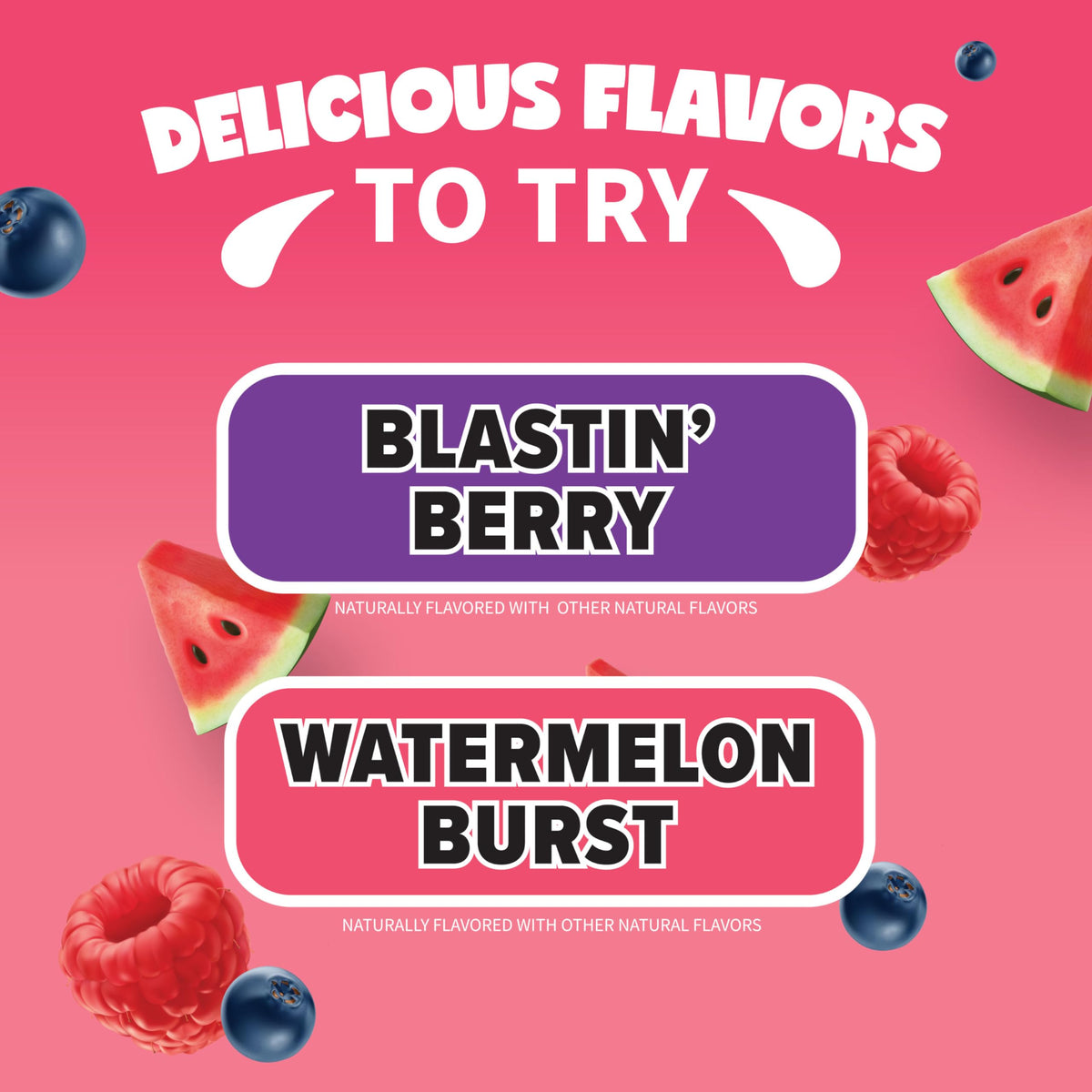 Mott's Active Blastin' Berry Hydrating Juice Beverage — 8 Fl oz Bottles, 24 Count (4 Packs) | Naturally Sourced Electrolytes & Coconut Water