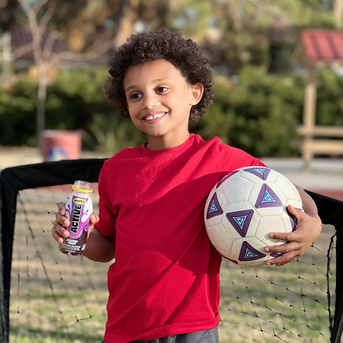 Mott's Active Blastin' Berry Hydrating Juice Beverage — 8 Fl oz Bottles, 24 Count (4 Packs) | Naturally Sourced Electrolytes & Coconut Water