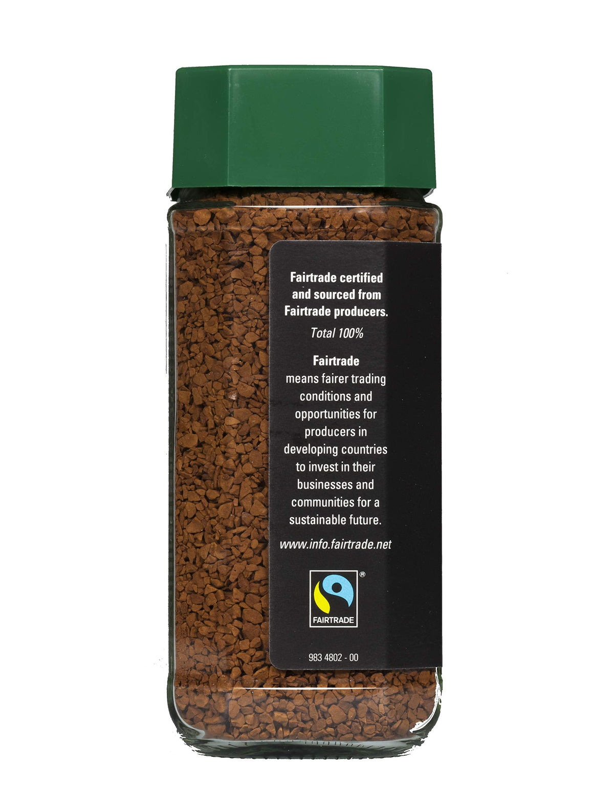 Mount Hagen 2x 3.53oz Organic Freeze-Dried Instant Decaf Coffee