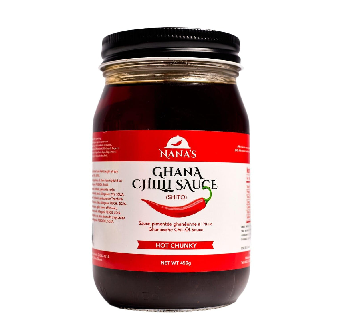 Nana Shito Ghana Chili Sauce – Fresh Chili, Shrimp & Spices | Nanas Kitchen