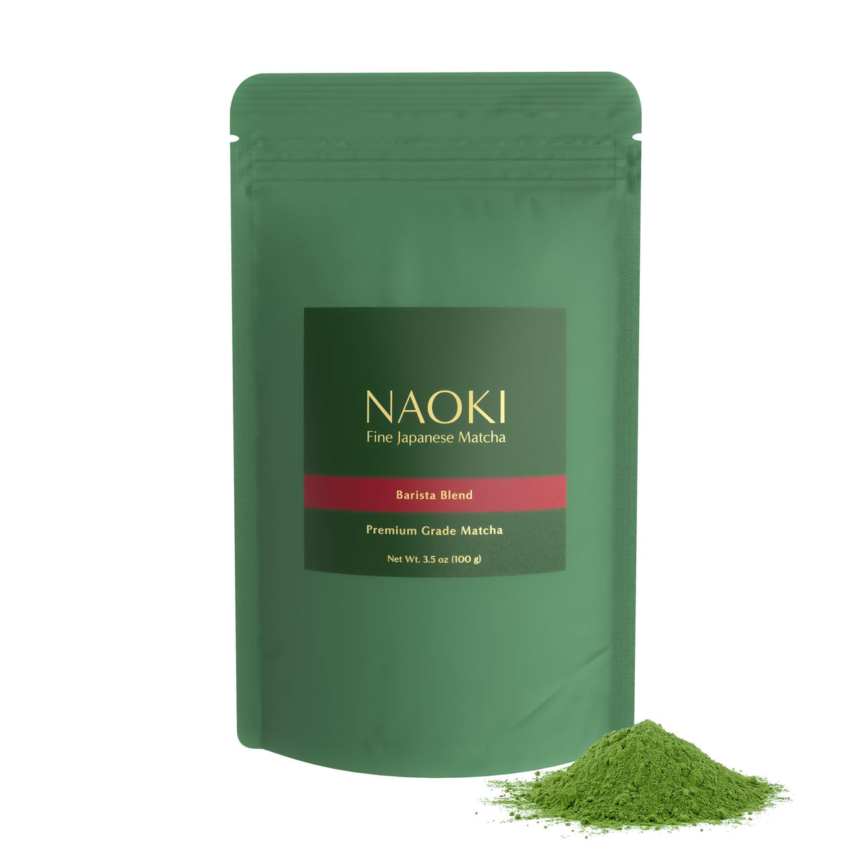 Naoki Matcha Barista Blend Premium Grade Matcha – Authentic Japanese First Harvest (100g)