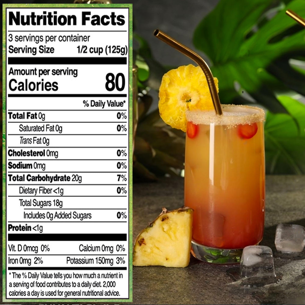 Native Forest Organic Pineapple Slices – Canned Pineapple in Own Juice, No Sugar Added (6 Pack)
