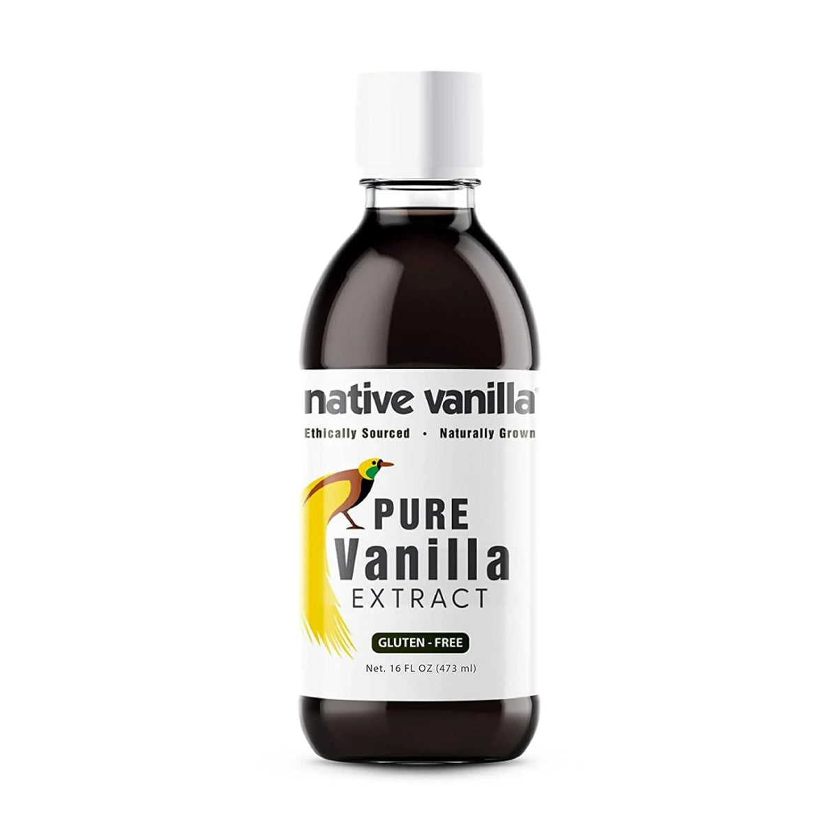 Native Vanilla 16 oz Pure Vanilla Extract – 100% Real, Vegan & Kosher