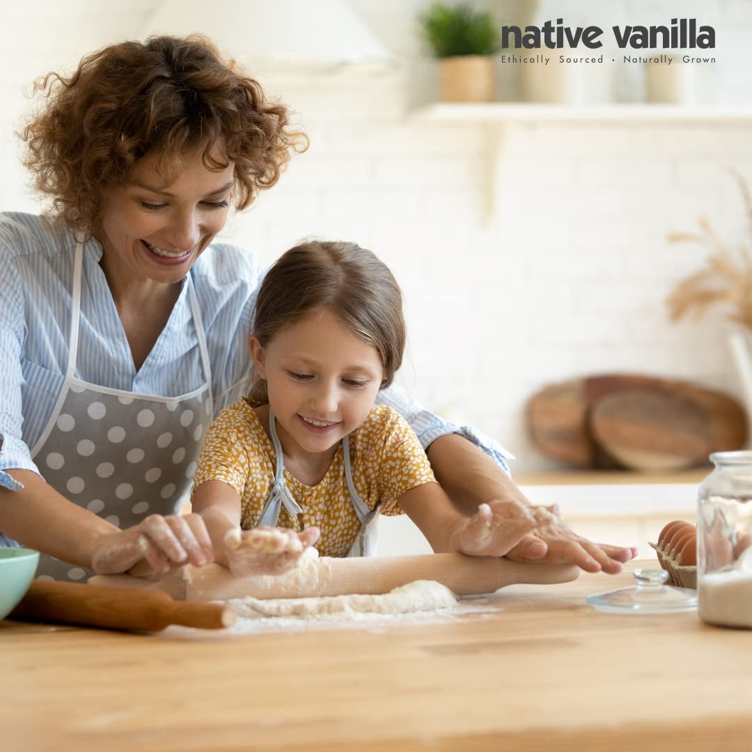 Native Vanilla Vanilla Bean Paste – Pure Organic 2-Pack (4 oz Each)