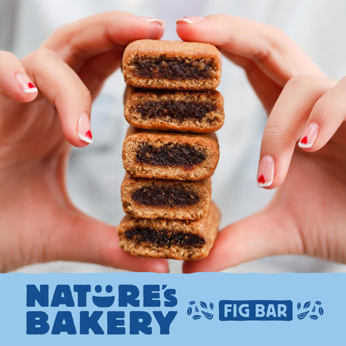 Nature's Bakery Fig Bar Minis - Blueberry, Whole Grain, 6-Pack (10 oz)