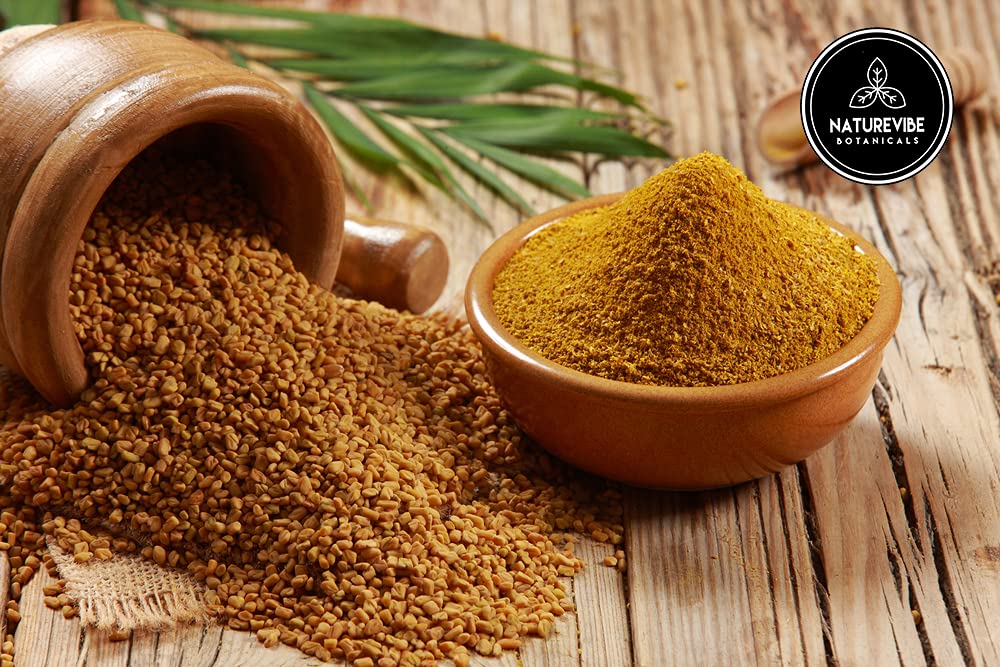 Naturevibe Botanicals Fenugreek Seed Powder, 5lbs | Ground Methi Seeds – 100% Pure & Natural