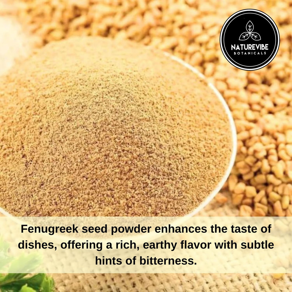 Naturevibe Botanicals Fenugreek Seed Powder, 5lbs | Ground Methi Seeds – 100% Pure & Natural