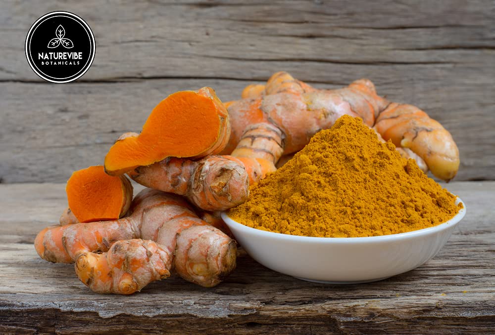 Naturevibe Botanicals Turmeric Root Powder with Curcumin – 5lb (80 oz)