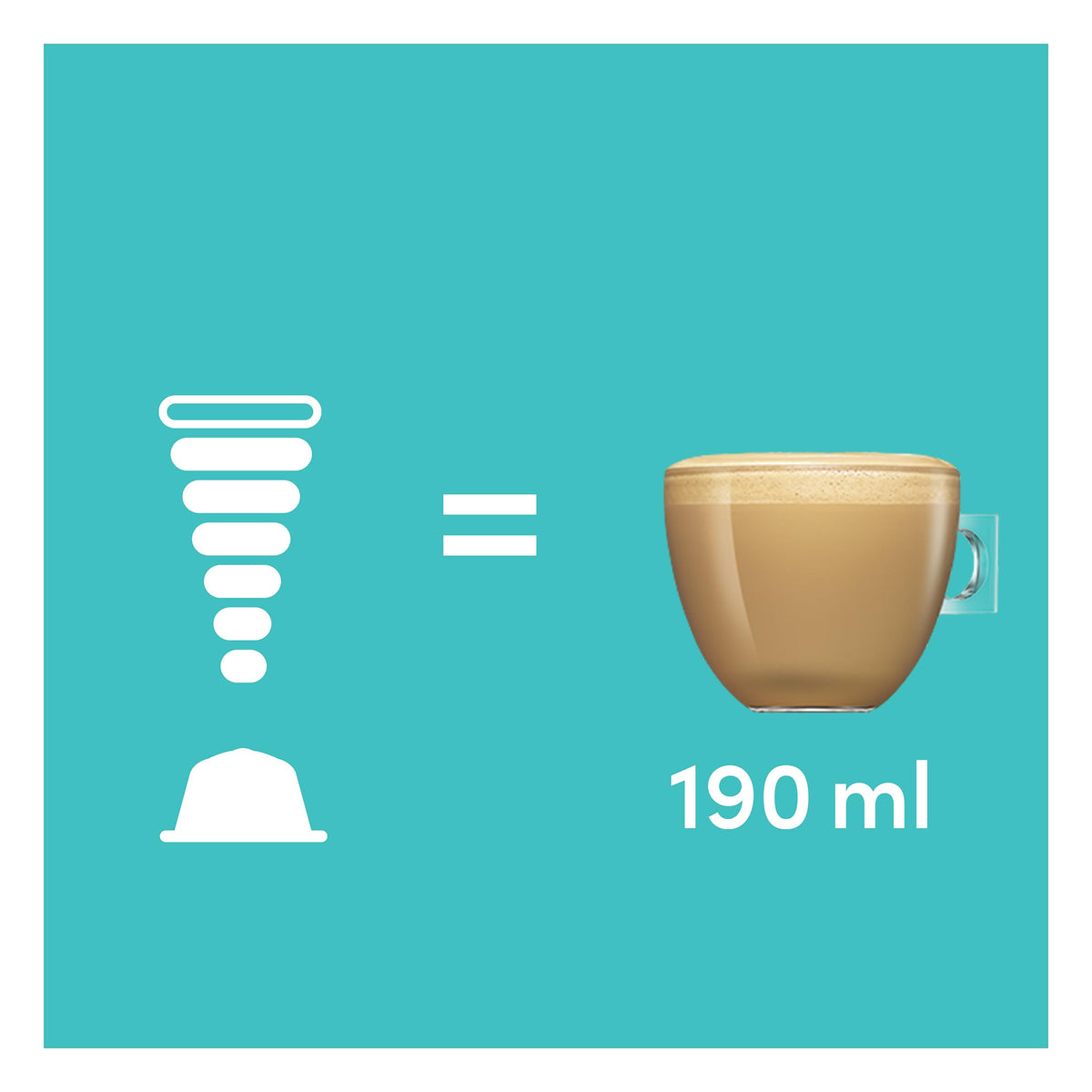 NESCAFÉ Dolce Gusto Flat White Coffee Pods – 48 Capsules (3x16)