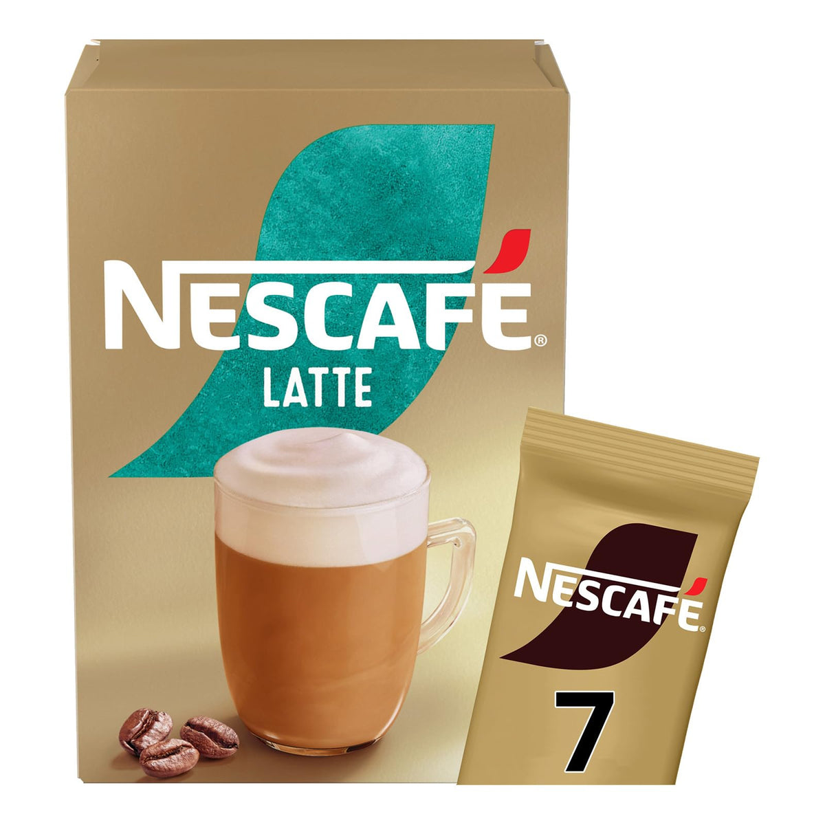NESCAFÉ LATTE Instant Coffee Sachets - Pack of 6 (42 Servings)