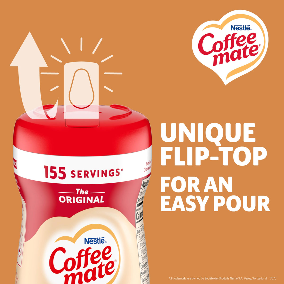 Nestle Coffee Mate Original Powder Creamer 11oz Canister (Pack of 12) – Shelf-Stable