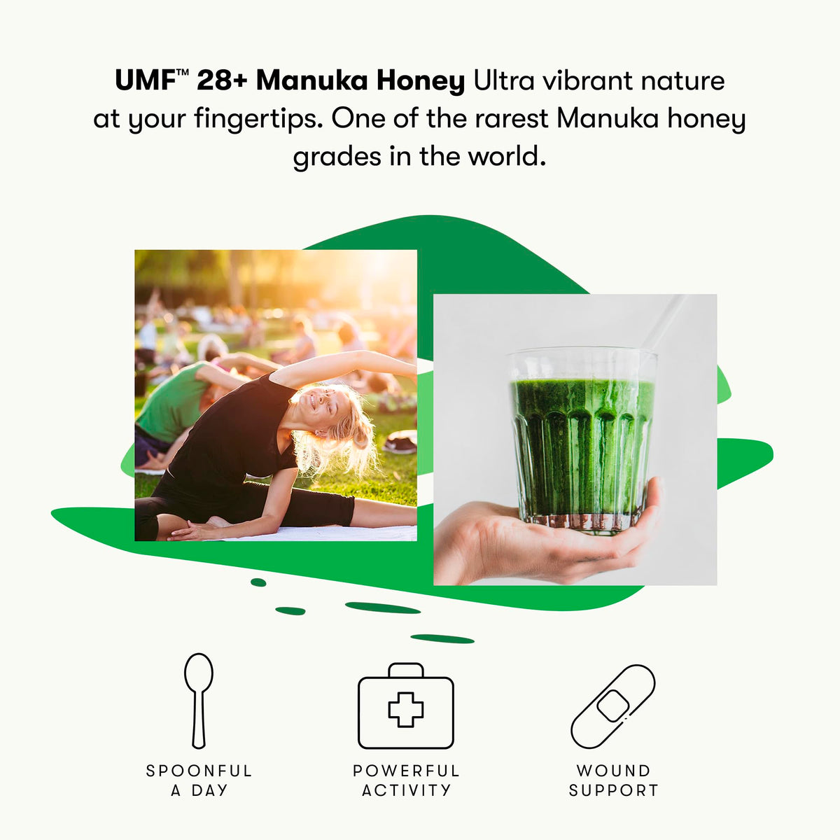 New Zealand Honey Co. Raw Manuka Honey UMF 28+ | MGO 1450+ | UMF Certified | 4.4oz