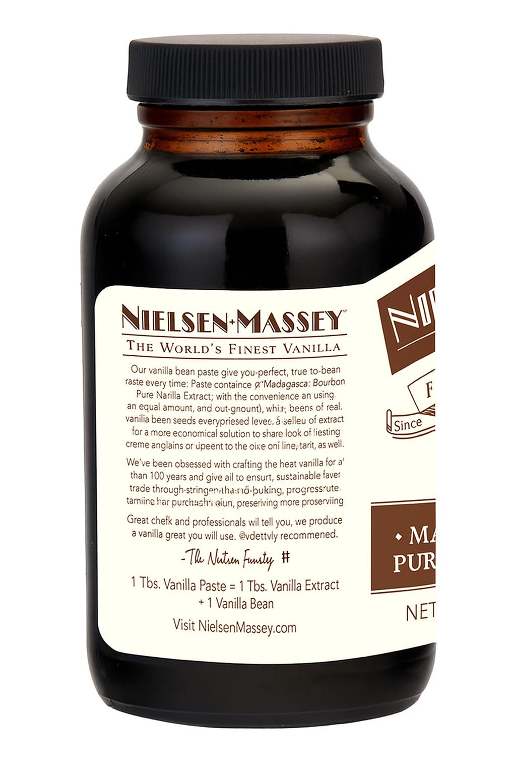 Nielsen-Massey Pure Vanilla Bean Paste – 10 oz | All-Natural, Kosher & Gluten-Free