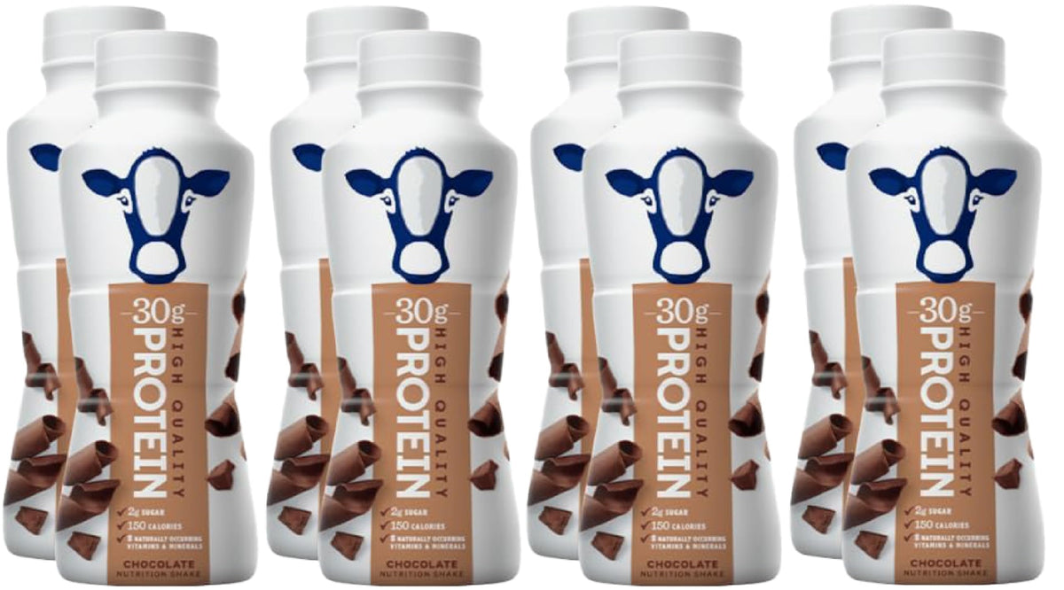 Niro Assortment: 8 Chocolate Protein Shakes (11.5 oz) with Beverage Sleeve