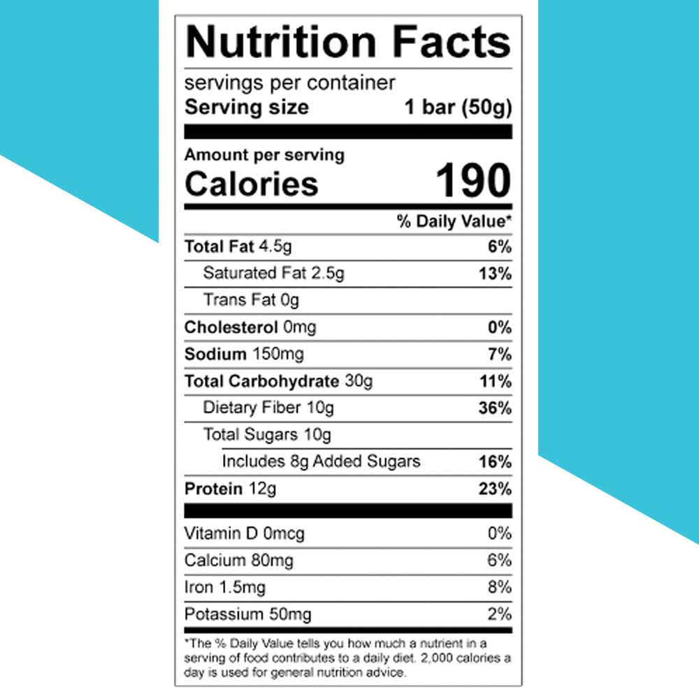 No Nuts! Cinnamon Roll Protein Bars – Nut-Free, Dairy-Free, Vegan, Organic, 12g Protein, 10g Fiber, 12 Count