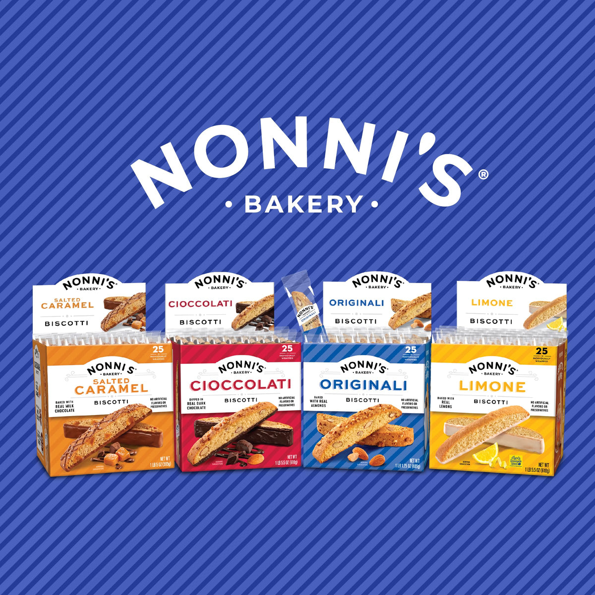 Nonni's Biscotti Value Pack Originali – 50 Count