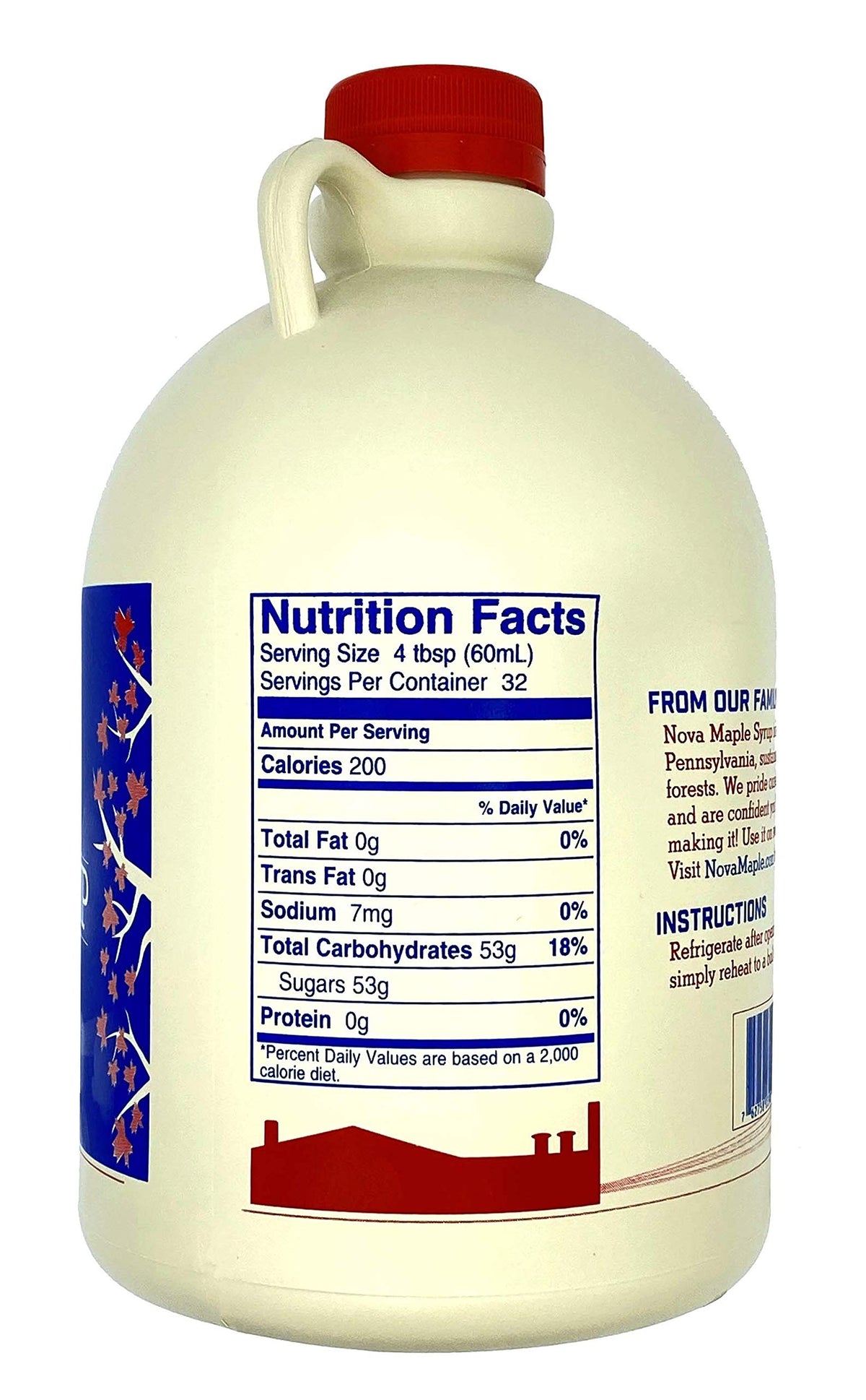 Nova Maple Syrup - Pure Grade A Maple Syrup (Gallon) | 100% Real Sap, USA Made