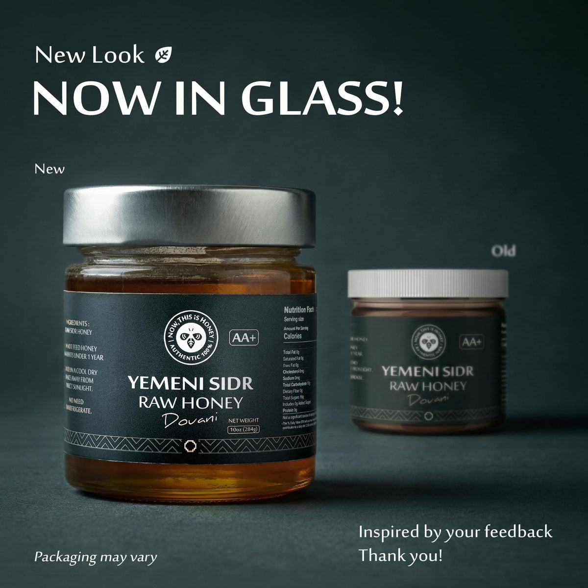 Now This Is Honey: Raw Yemeni Sidr Honey AA+ Grade | 10oz Glass Jar