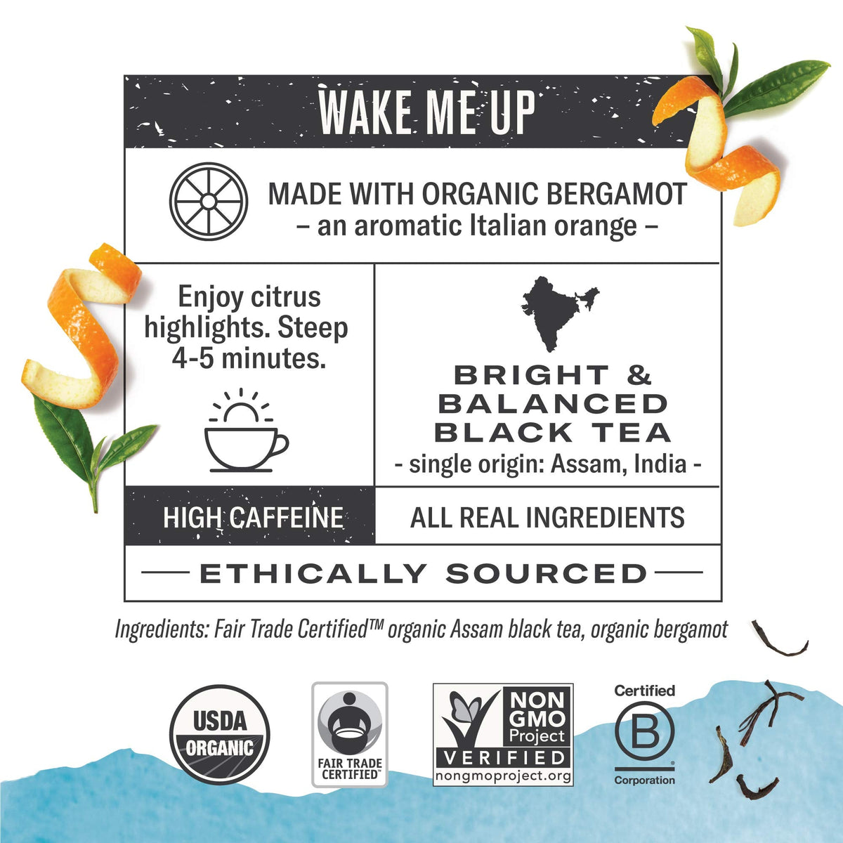 Numi Organic Aged Earl Grey Tea | 100 Black Tea Bags | Assam Black Tea with Real Bergamot | Caffeinated