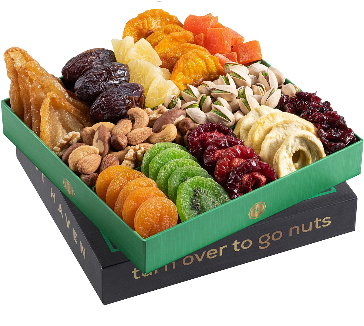 Nut Haven Mother's Day Dried Fruit & Nuts Gift Basket – Gourmet Gift Box
