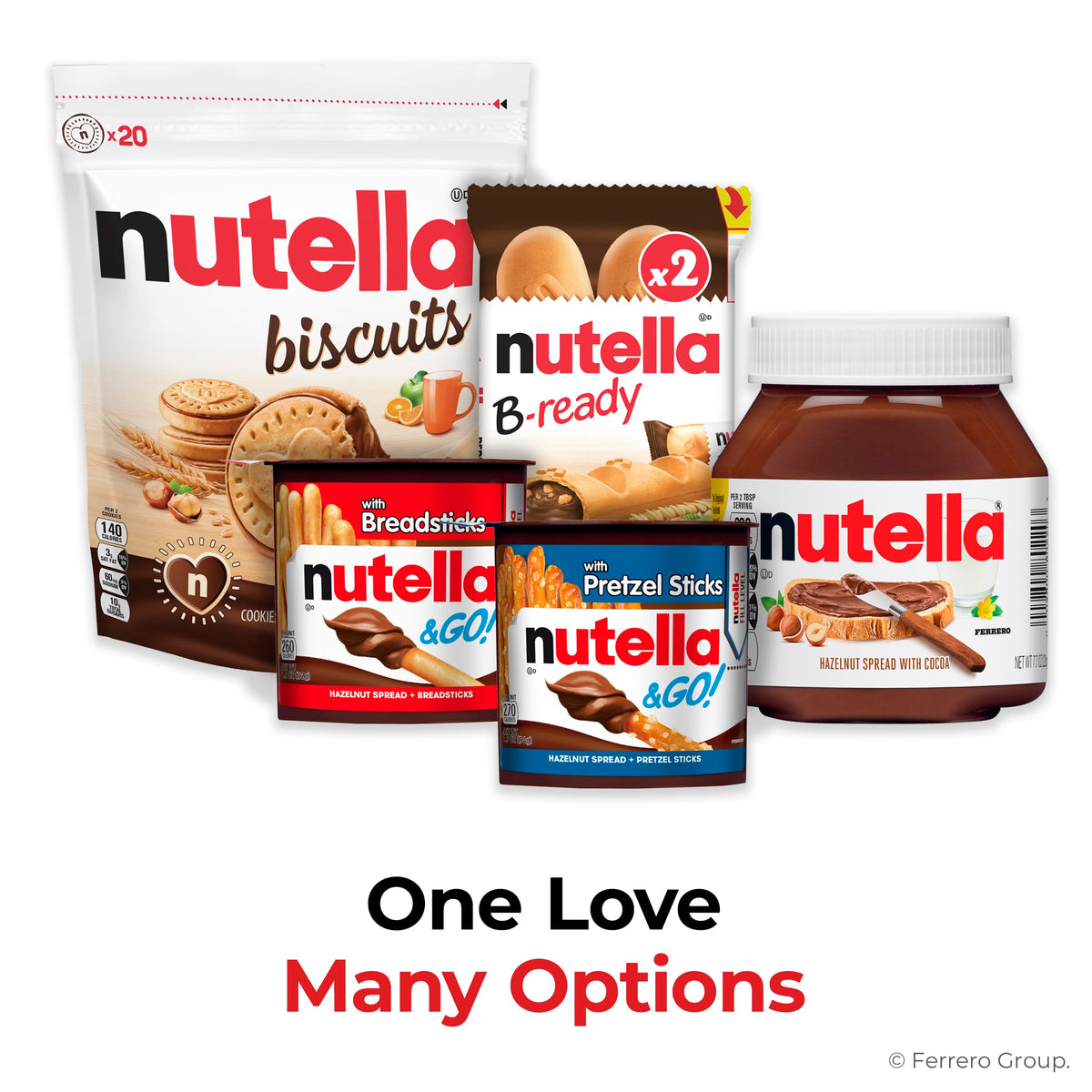 Nutella & GO! Chocolate Hazelnut Spread with Cocoa + Pretzel Sticks – 24 Snack Packs