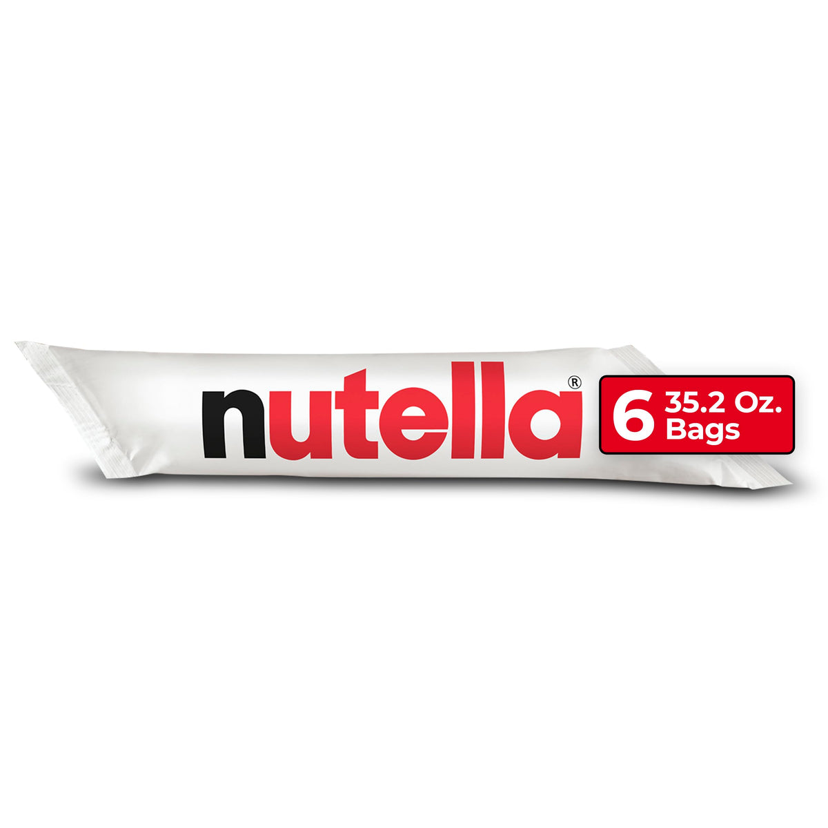 Nutella Hazelnut Spread Piping Bags – 6 Bags, 35.2 oz Each (211.2 oz Total) | Bakery & Restaurant Use
