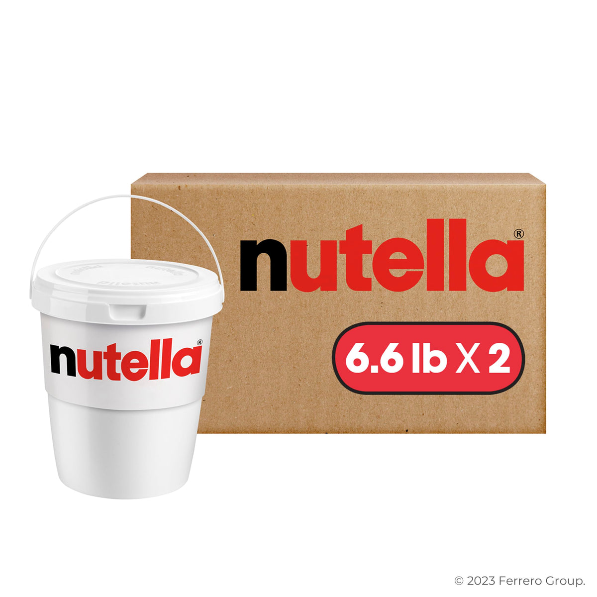 Nutella Hazelnut Spread Food Service Tub – 13.2 lb Bulk for Restaurants & Bakeries