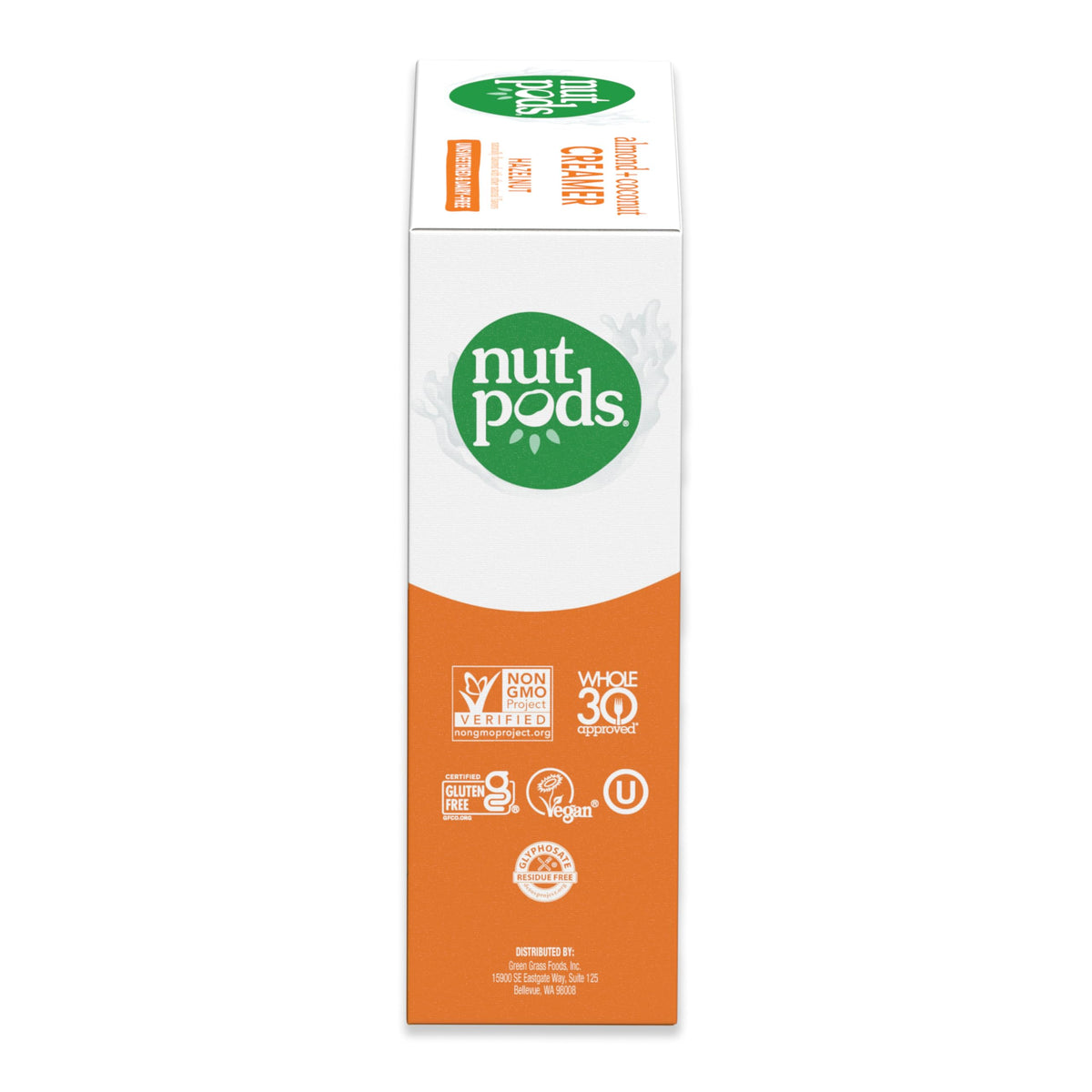 nutpods Unsweetened Hazelnut Dairy-Free Coffee Creamer - 32oz 3-Pack