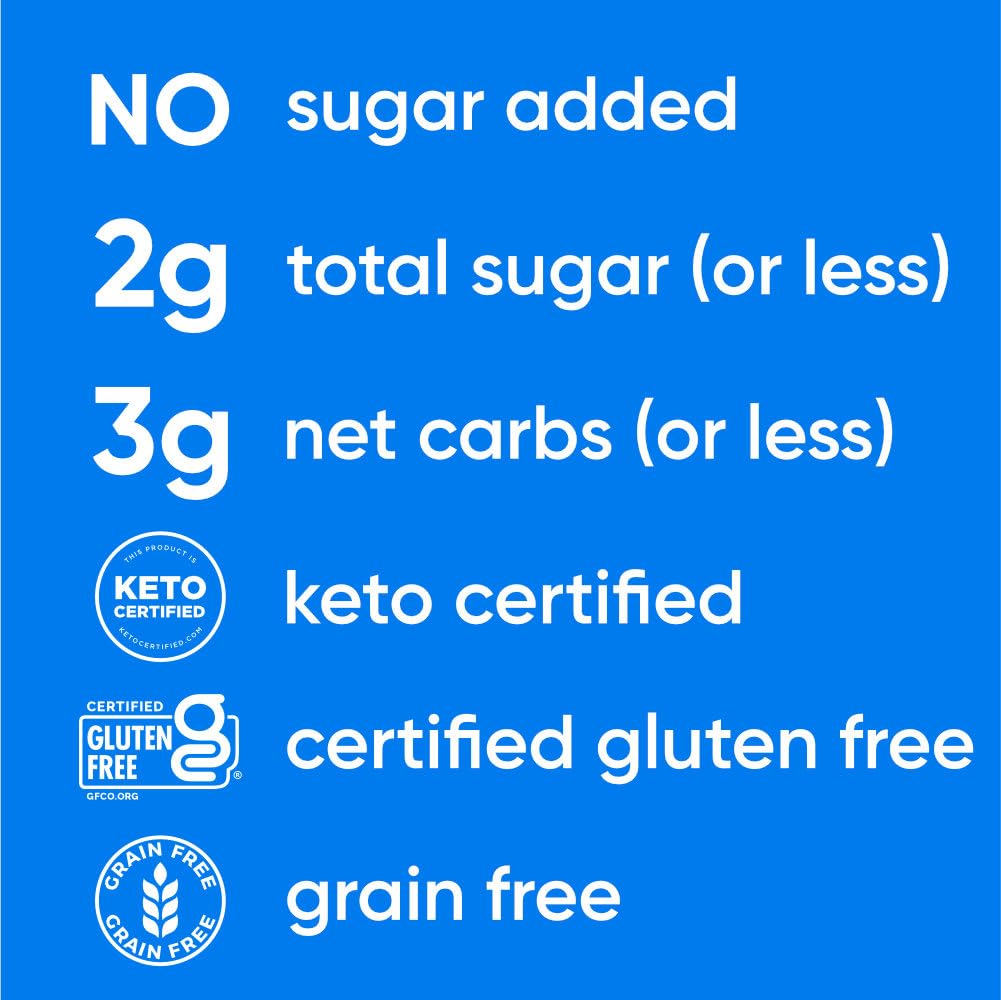 NuTrail Nut Granola Variety Pack No Sugar Added Gluten Free Grain Free Keto Low Carb 6 x 8 oz