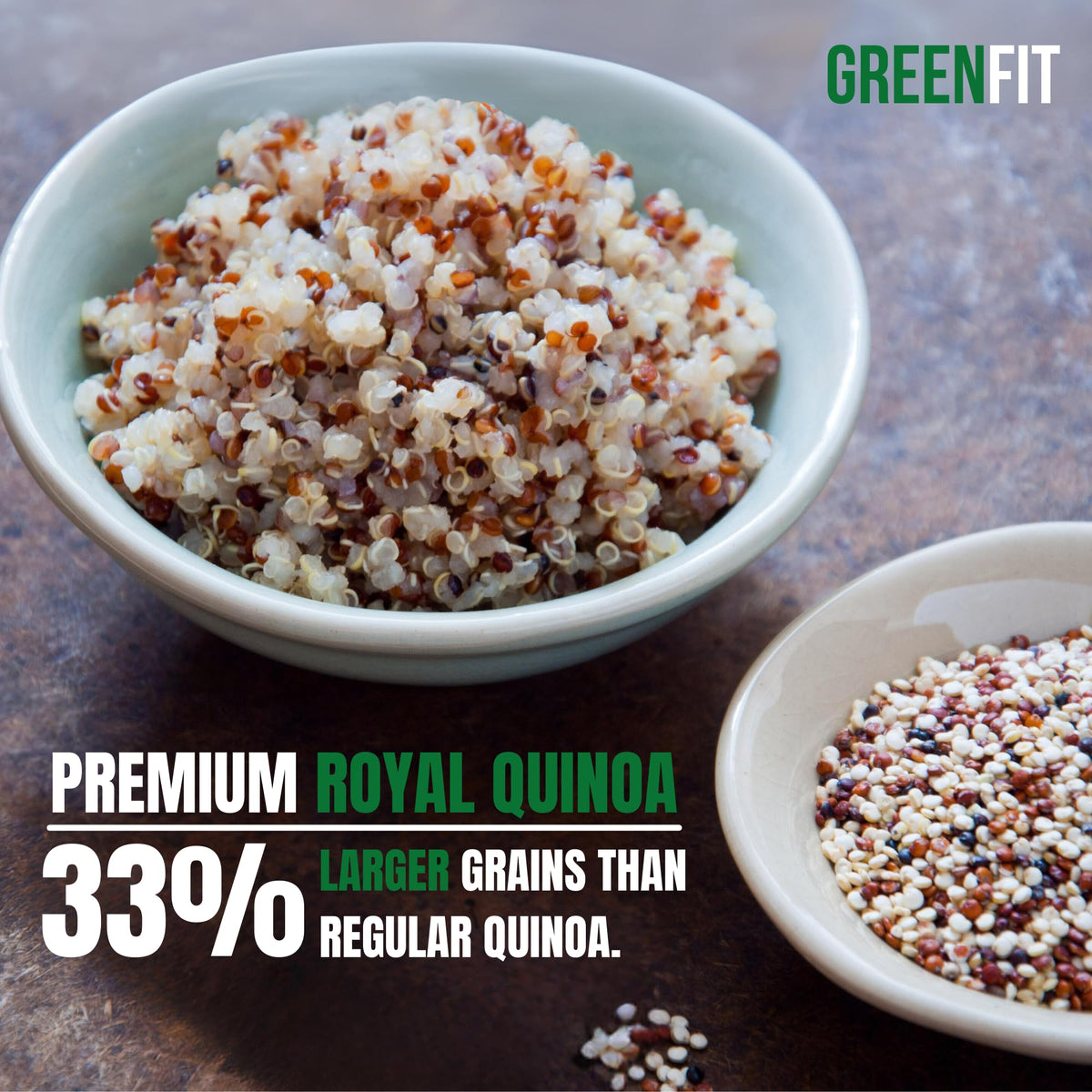 OA QUINOA Now Greenfit Royal Organic Tri-Color Quinoa 5 lb