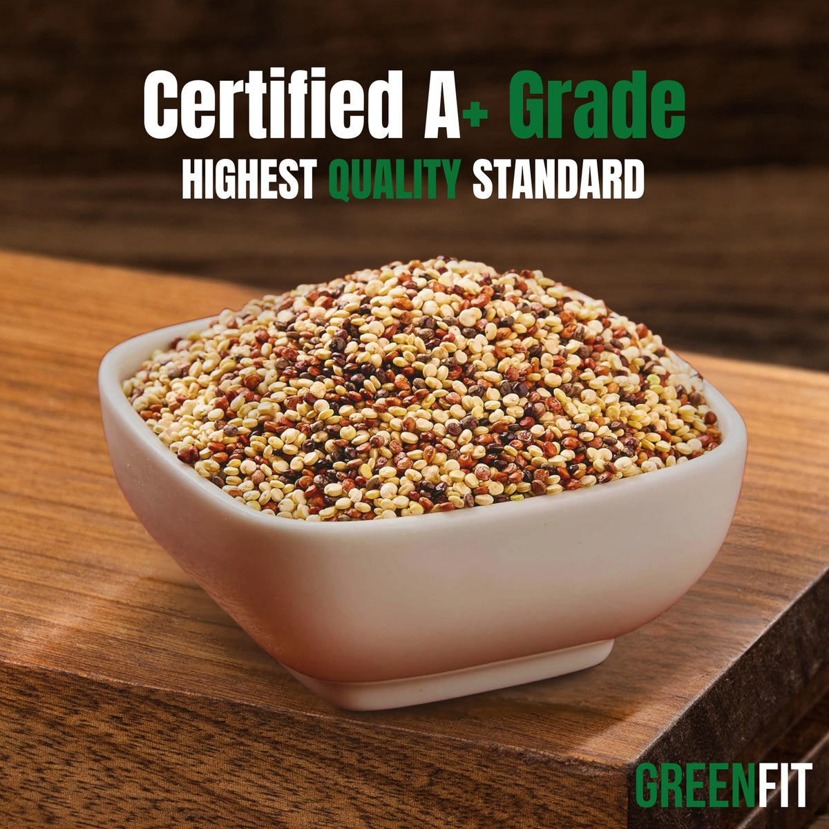 OA QUINOA Now Greenfit Royal Organic Tri-Color Quinoa 5 lb