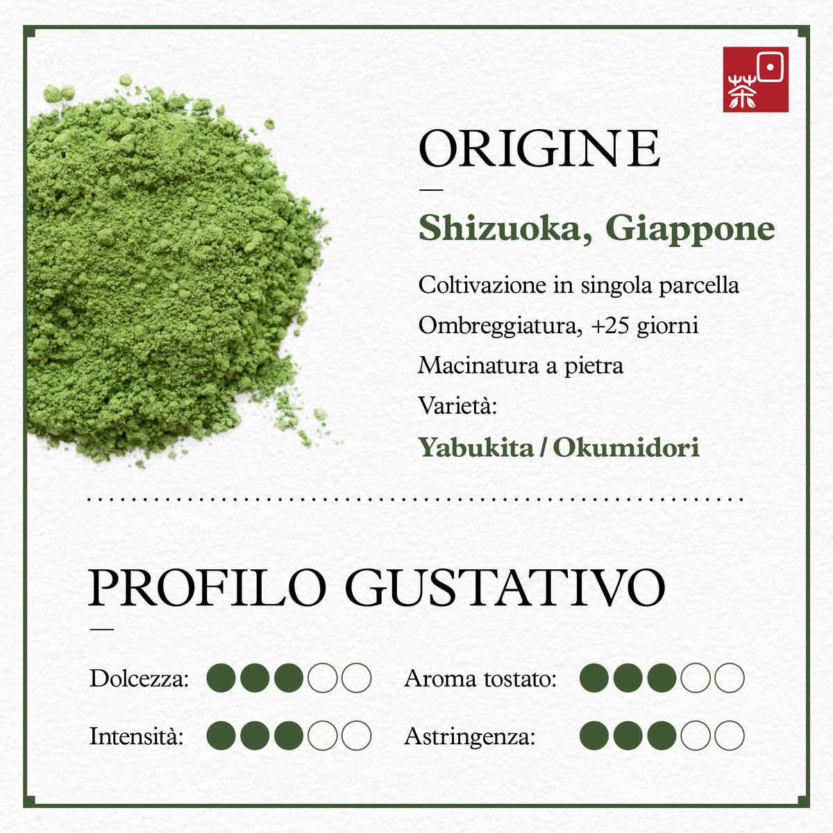 Ocha & Co. Itsumo Matcha Classic Grade - First-Harvest Japanese Matcha Powder 100g