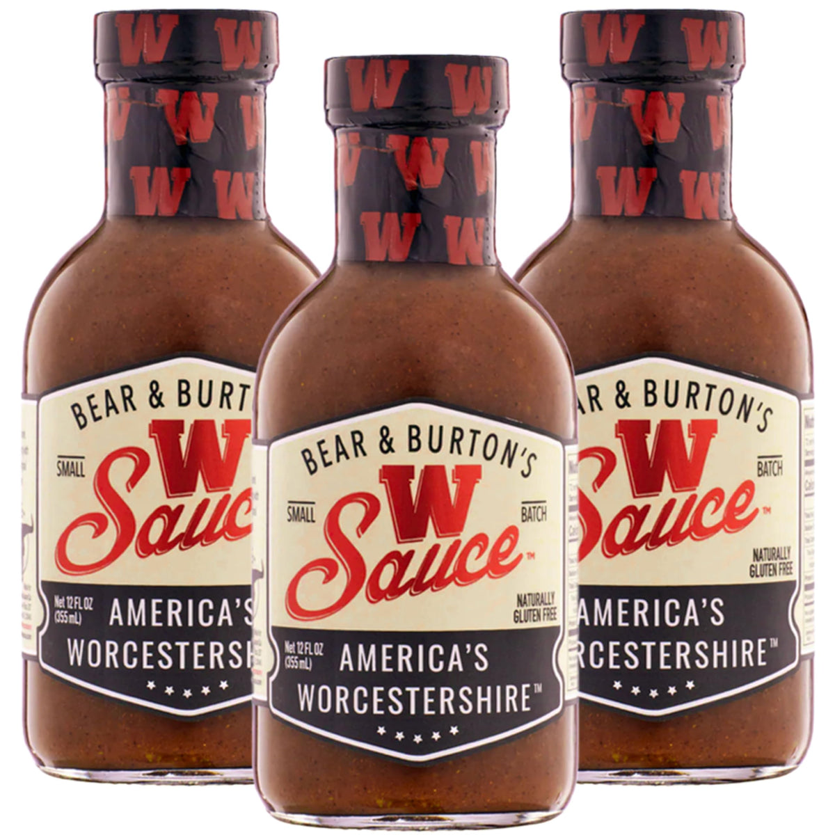 Bear & Burton's W Sauce 3pk by Old Florida Sauce Co. – Creamy Flavor Trio