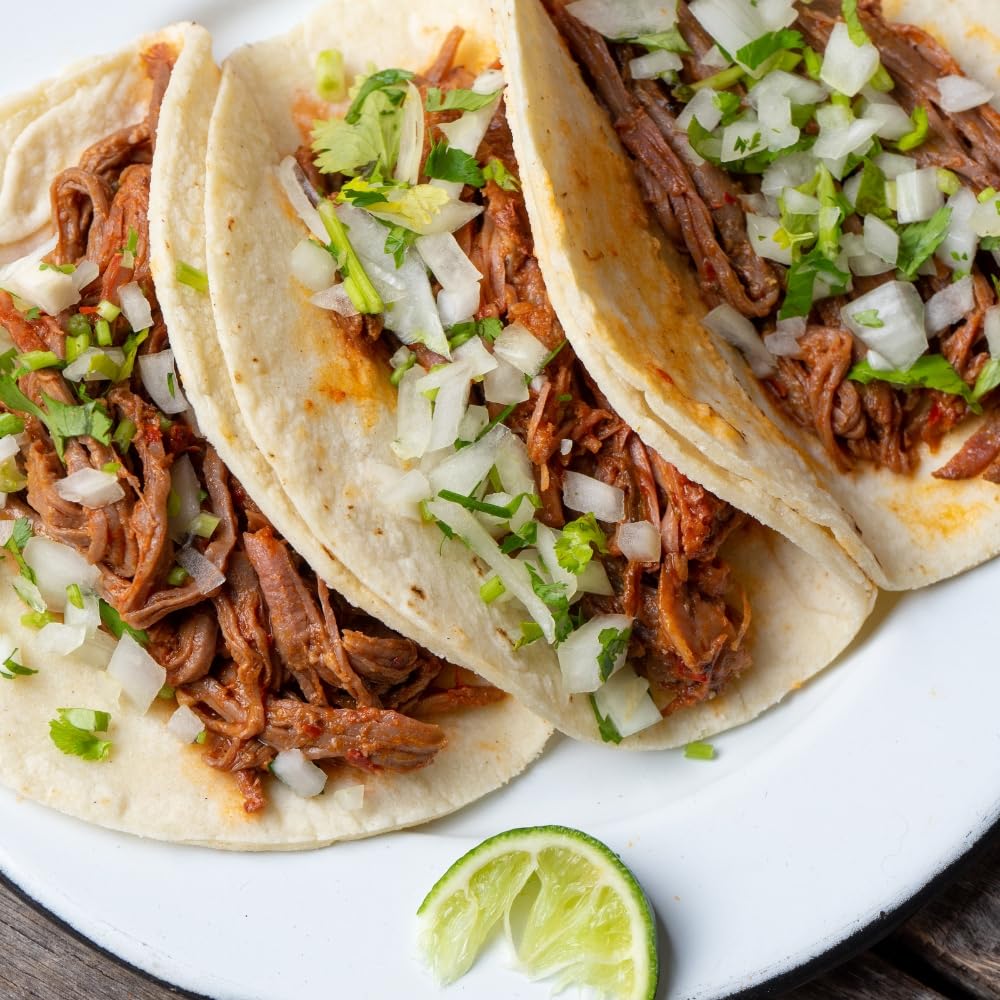 Old Hacienda Beef Barbacoa – Pack of 3 (8 oz), Fully Cooked, 18g Protein