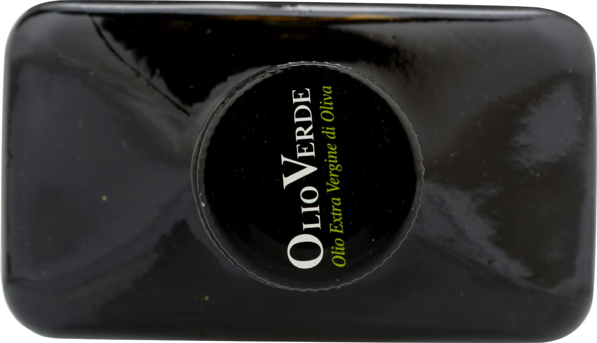 Olio Verde Extra Virgin Olive Oil – Cold-Smoked with Montseny Pinecones, 16.89 oz