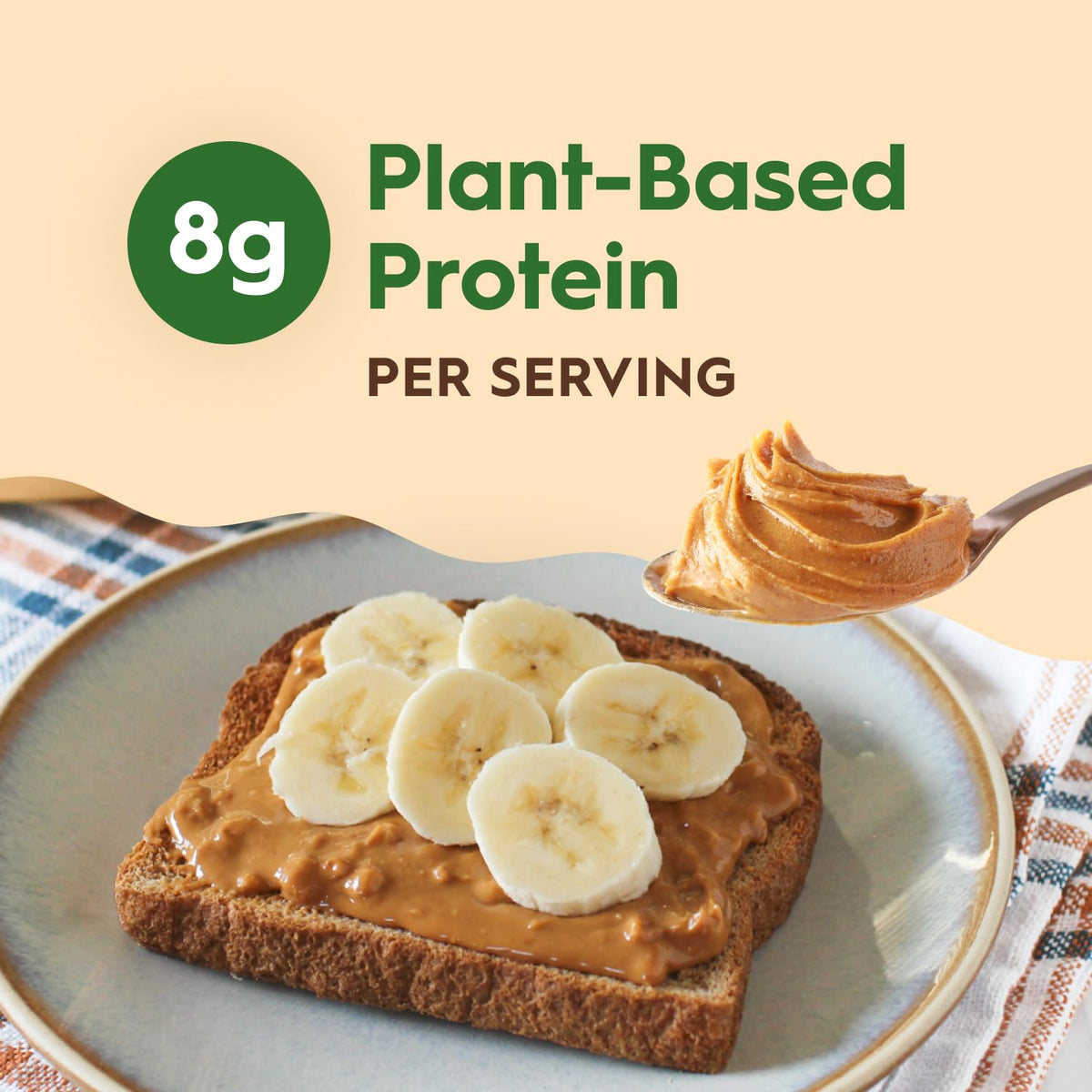Once Again Organic Creamy Peanut Butter 9 lb Bucket – No Sugar Added, Unsalted